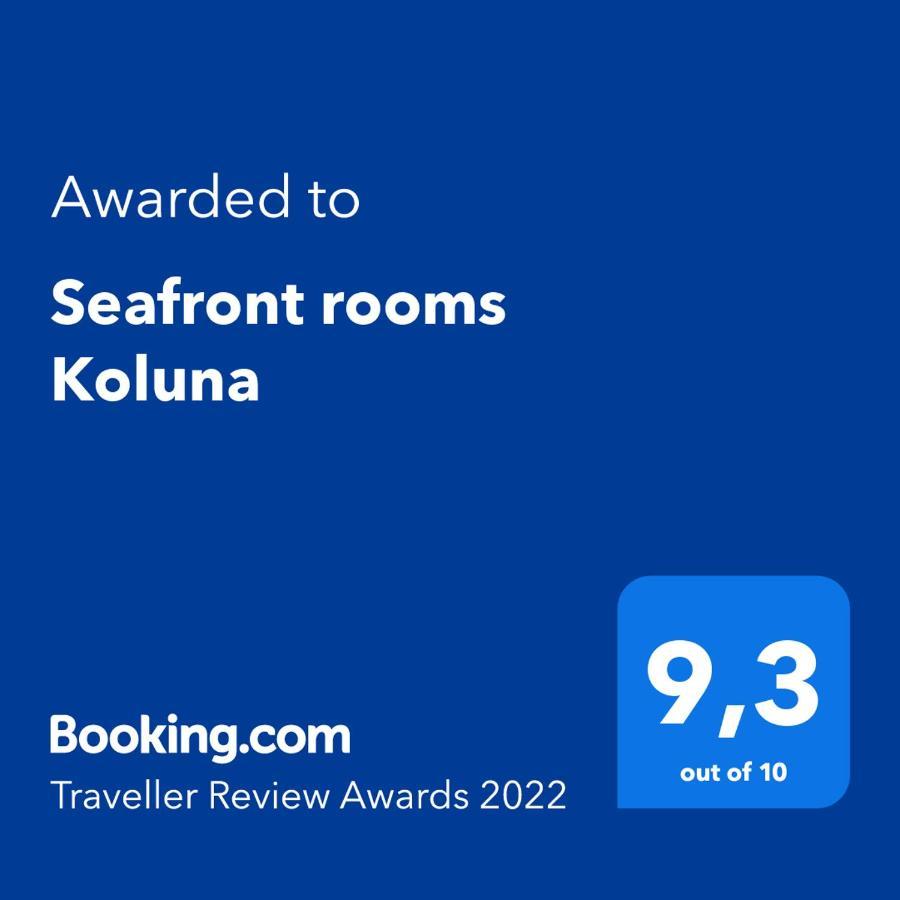 Seafront Rooms Koluna Komiža Exterior foto